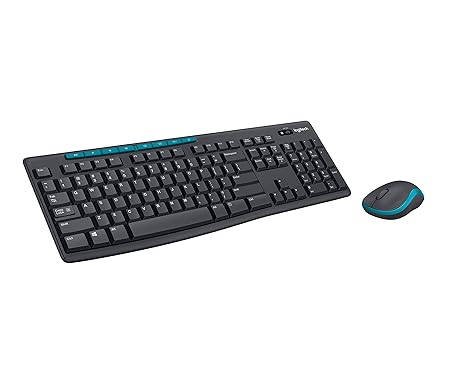 Logitech MK275 Full Size USB Wireless Keyboard Mouse Combo Set For Windows Logitech MK275 Full Size USB Wireless Keyboard Mouse Combo Set For Windows - Image 2