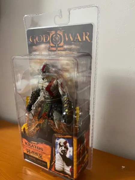 NECA God of War Kratos Flaming Blades of Athena 18cm Action Figure - Image 14
