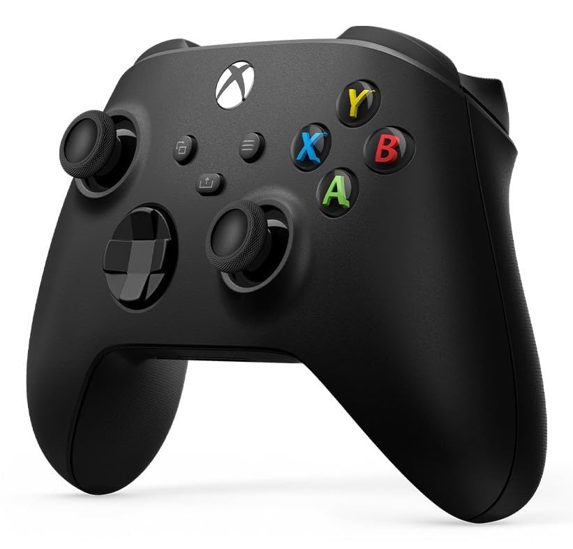 Xbox Wireless Controller Carbon Black Series X, S, One, and Windows Devices Black Unboxed  ( Preowned ) - Image 2