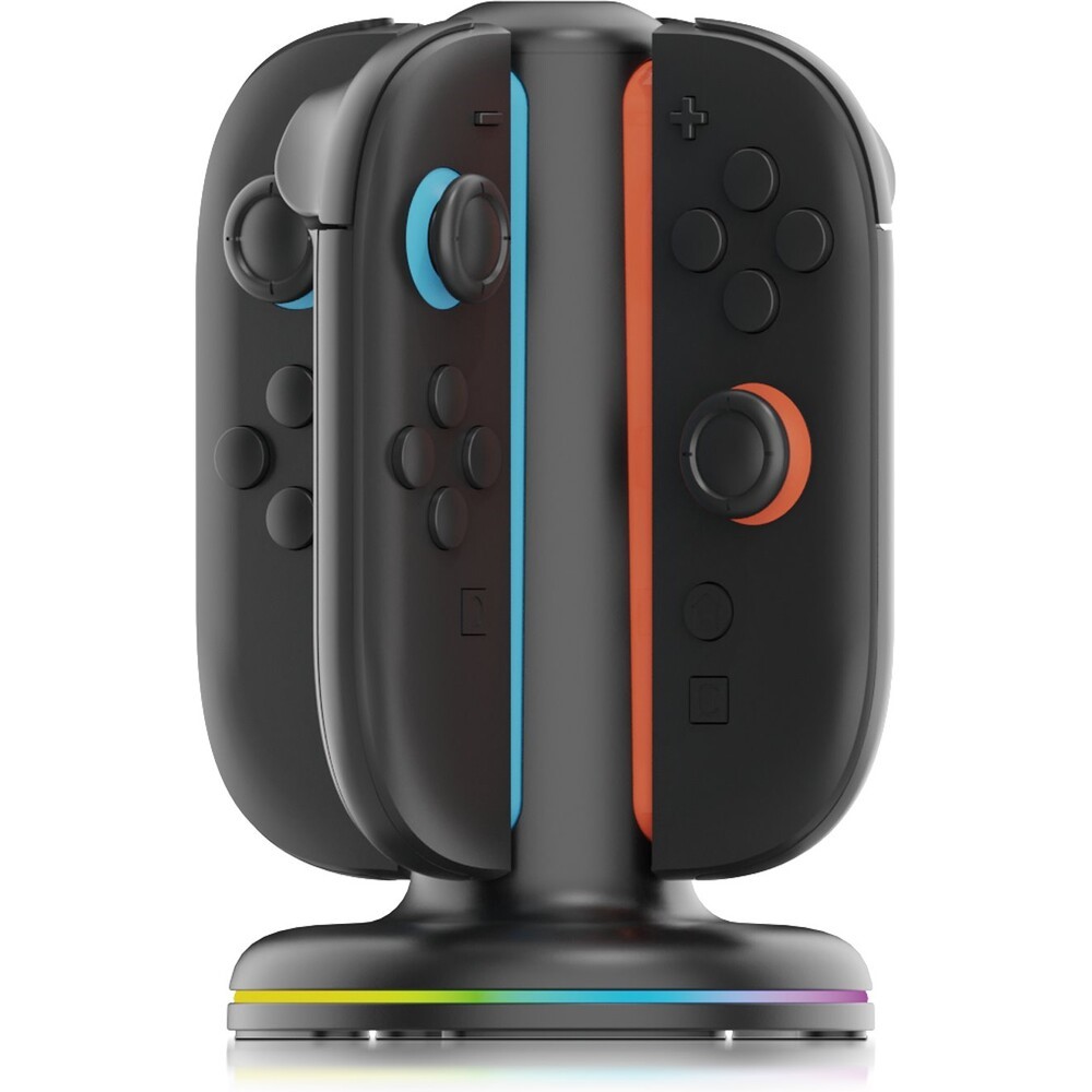 iPega Nintendo Switch 2 Joycons Charging Station with RGB for JoyCon Controllers Nintendo Switch 2 SW2052 Black - Image 4