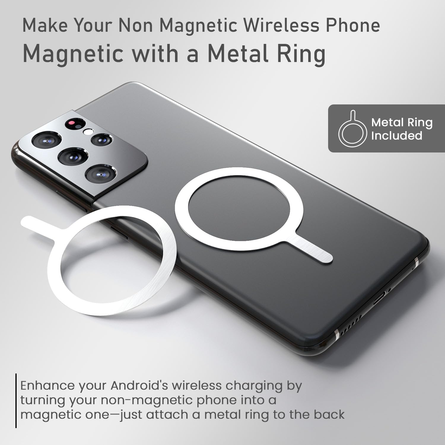 Portronics POR 2903 Revvo 15W Magsafe Wireless Powerbank 10000mAh Fast Charging Powerbank,Detachable Type C Cable,Mobile Stand,Type C Input/Output PD Port,iPhone 12 Above,Android Qi Enabled Devices Black - Image 9