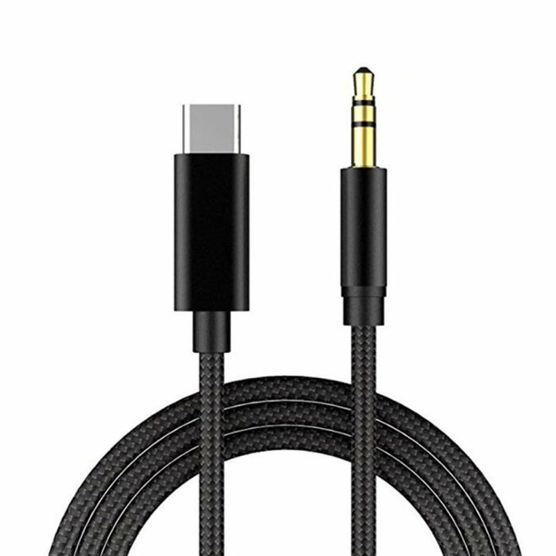 Accede Av King Type C To 3.5Mm Audio Jack AUX Cable Black Accede Av King Type C To 3.5Mm Audio Jack AUX Cable Black - Image 7