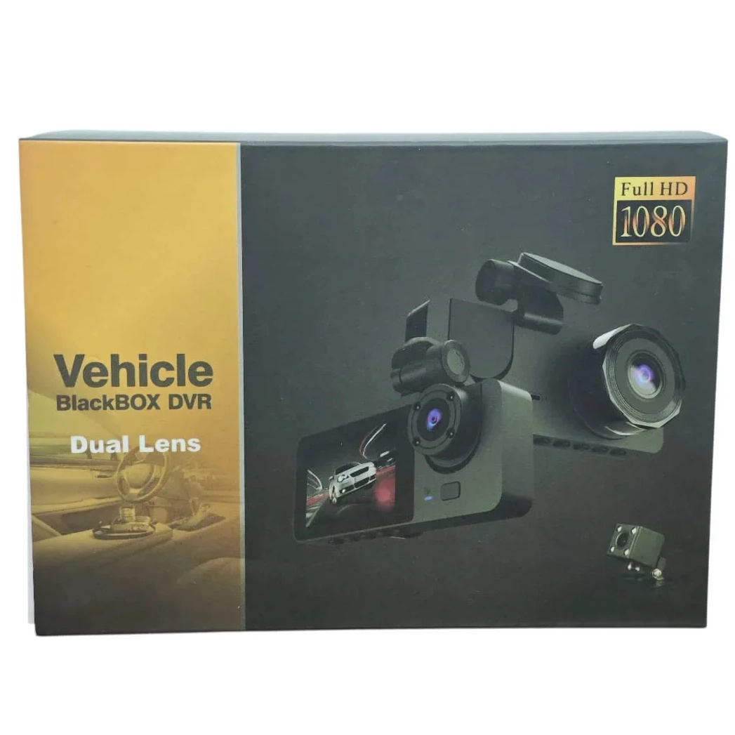 3 Channel Dash Cam Front and Rear Inside, 4K Full UHD Dash Camera for Cars,WDR,G-Sensor,2.0''IPS HD Screen, Loop Recording,24H Parking Monitor - Image 9