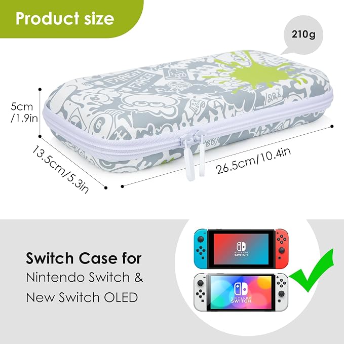 Nintendo Switch OLED / V2 Travel Case Splatoon - Image 7