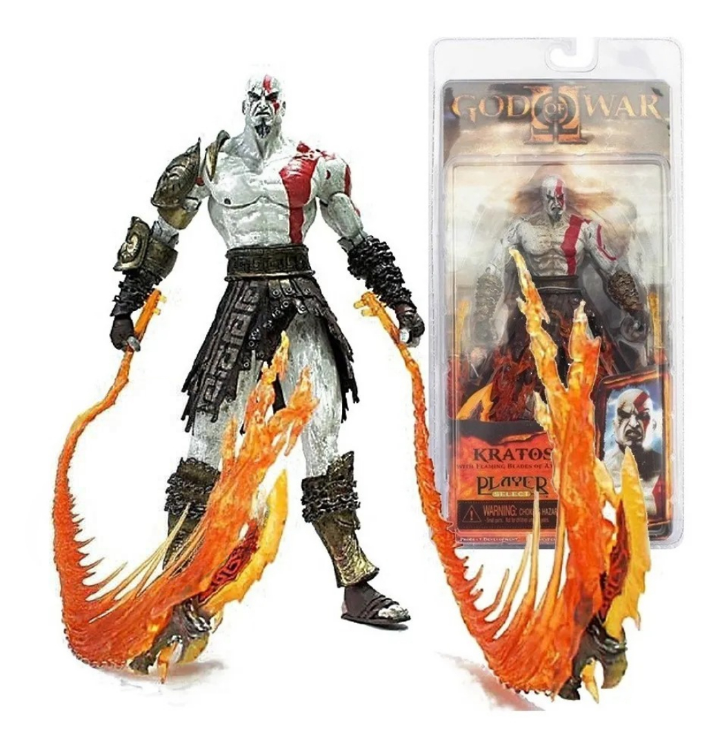 NECA God of War Kratos Flaming Blades of Athena 18cm Action Figure - Image 1