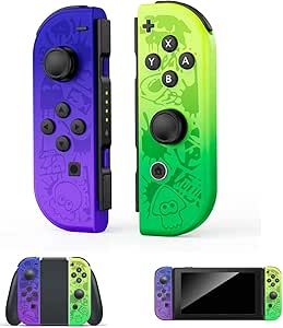 Nintendo Switch JoyCon Splatoon 3 Special Edition Wireless Controller - Image 1