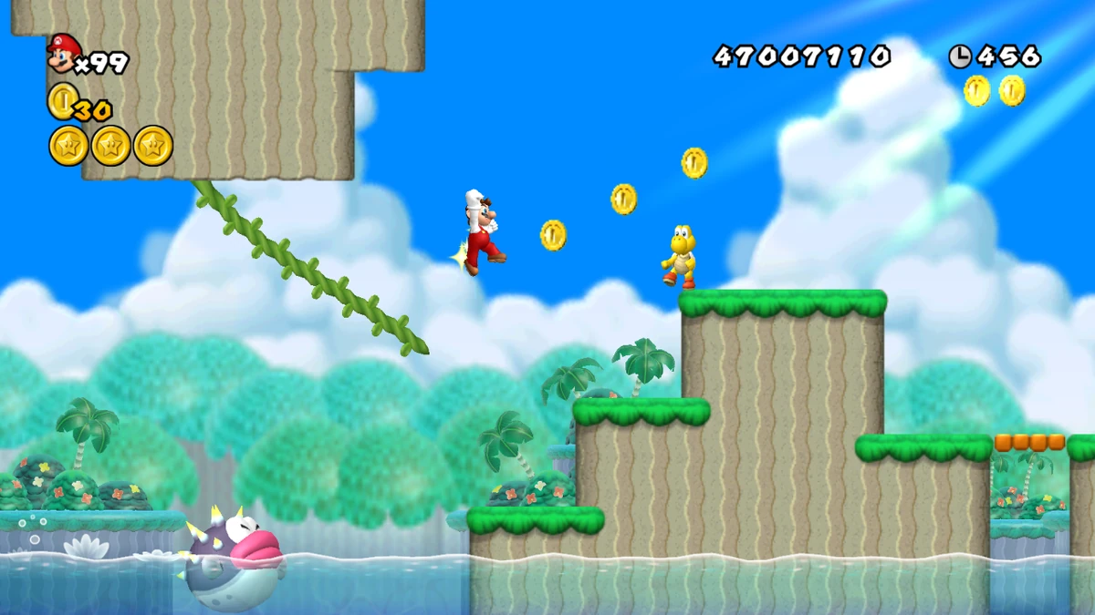 New Super Mario Bros Nintendo Wii ( Preowned ) - Image 3