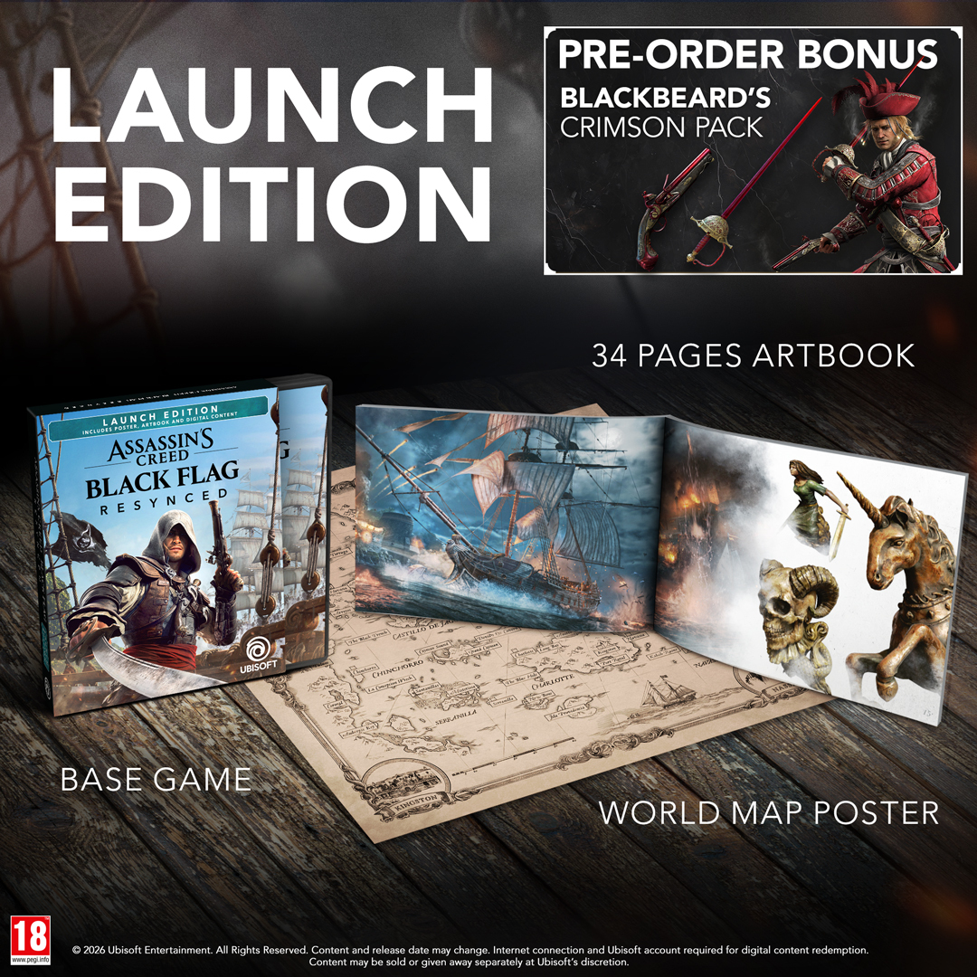 Assassins Creed Black Flag Resynced Launch Edition PS5 - Image 9