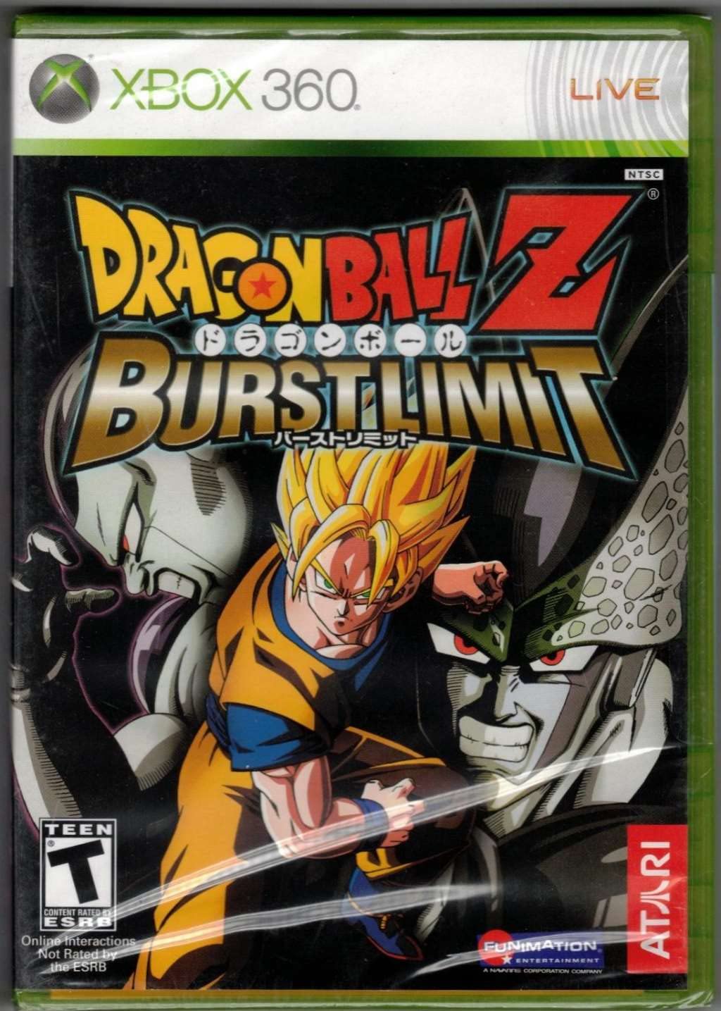 Dragonball Z Burst Limit Xbox 360 NTSC ( Preowned ) - Image 1