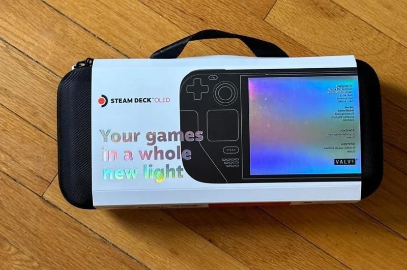 Steam Deck OLED 1TB Handheld Gaming Console Featuring A High Dynamic Range Screen, Black - Image 4