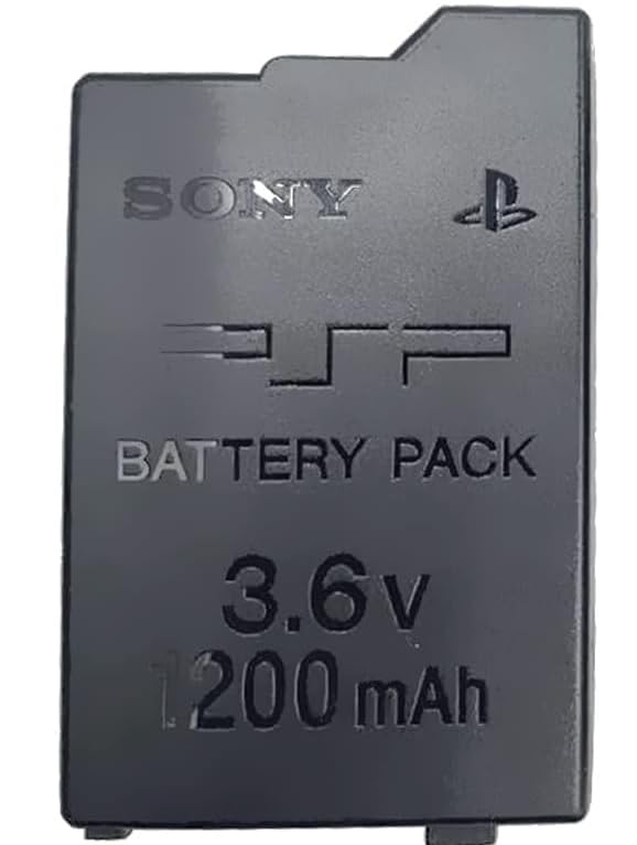 Psp Battery Pack For Sony Psp 2000, 3000 Series 3.6V 1200Mah Black - Image 4