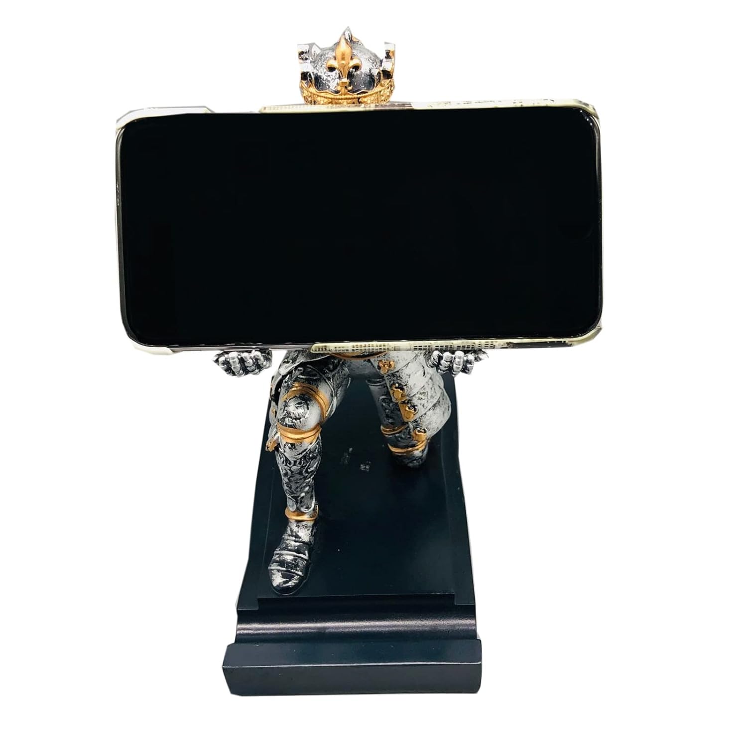 Kings Guard Knight Kneeling Magnetic Knight Stand for Gamepad,Phones Cards Figure for Gamers & Fans - Image 3