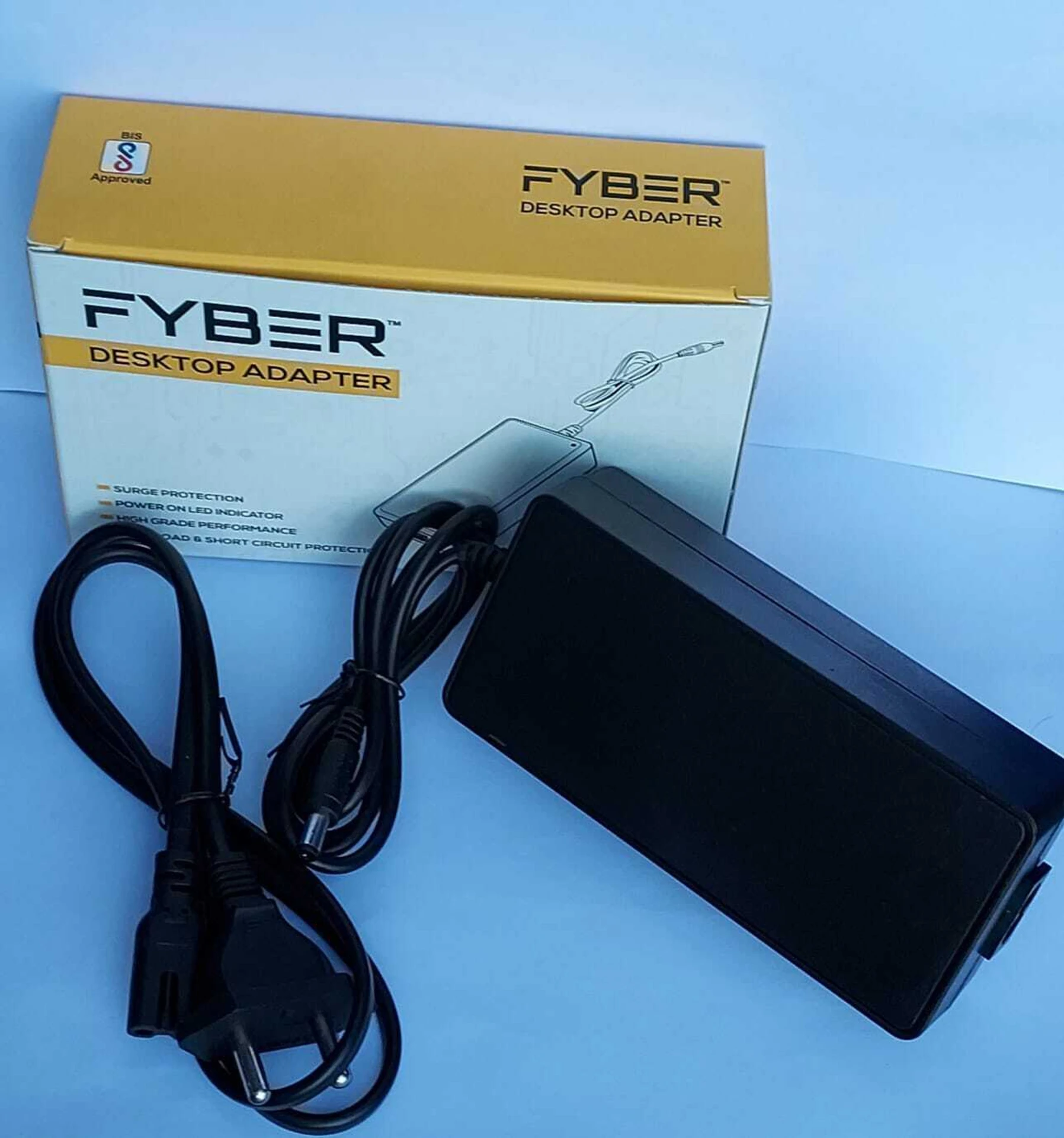 FYBER Power Adapter 12V 5A FYDS125 60 W Adapter (Power Cord Included) - Image 2
