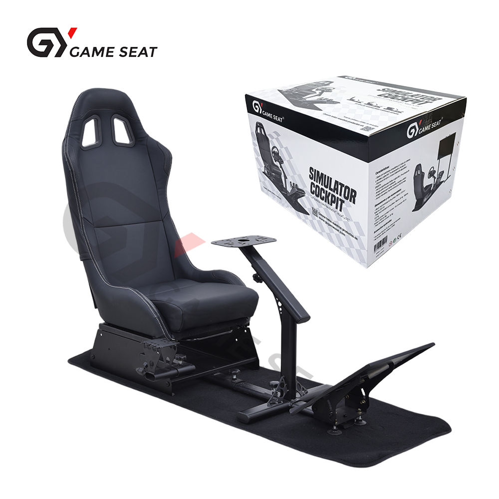 GY Game Seat Racing Simulator Cockpit Metal Frame Driving Game Race Chair Cockpit Racing Game Simulator Seat for Logitech G25,G27,G29,G920 - Image 13
