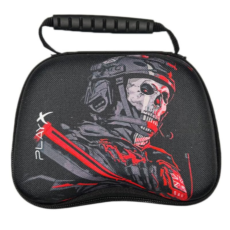 COD Edition Controller Travel Carry Case, Hard Shell, Storage Bag, Protects Game Controllers & Accessories, for PS4, PS5, Xbox One, Switch Pro, PS3 Black - Image 1