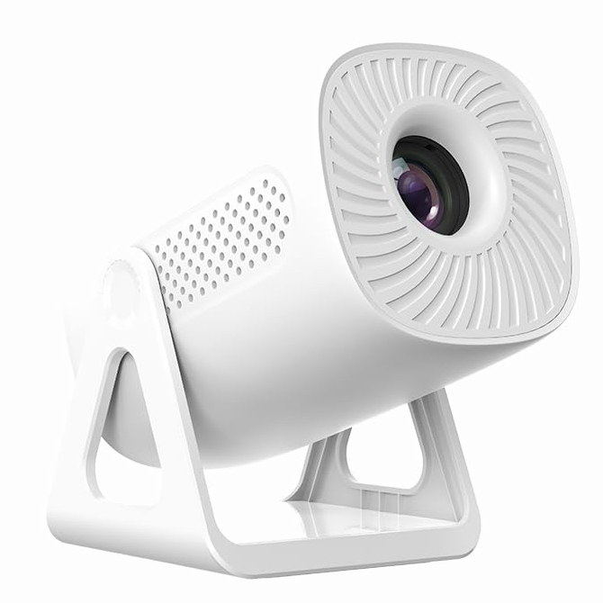 Toreto Prismo Full HD 1080P Smart Projector with WiFi Miracast (Android 12), 150 ANSI Lumens. - Image 1