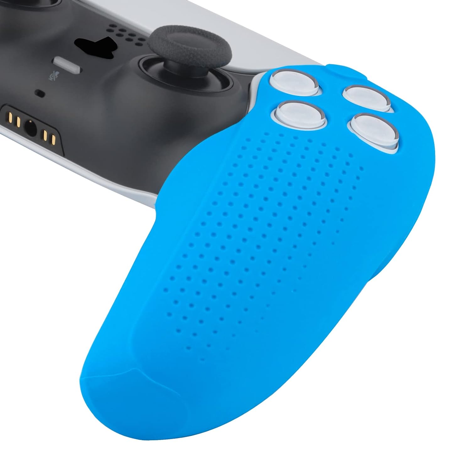 Dobe Silicon Case Cover for PS5 Controller TP-0512 Silicone Skin for PS5 Controller Blue - Image 5