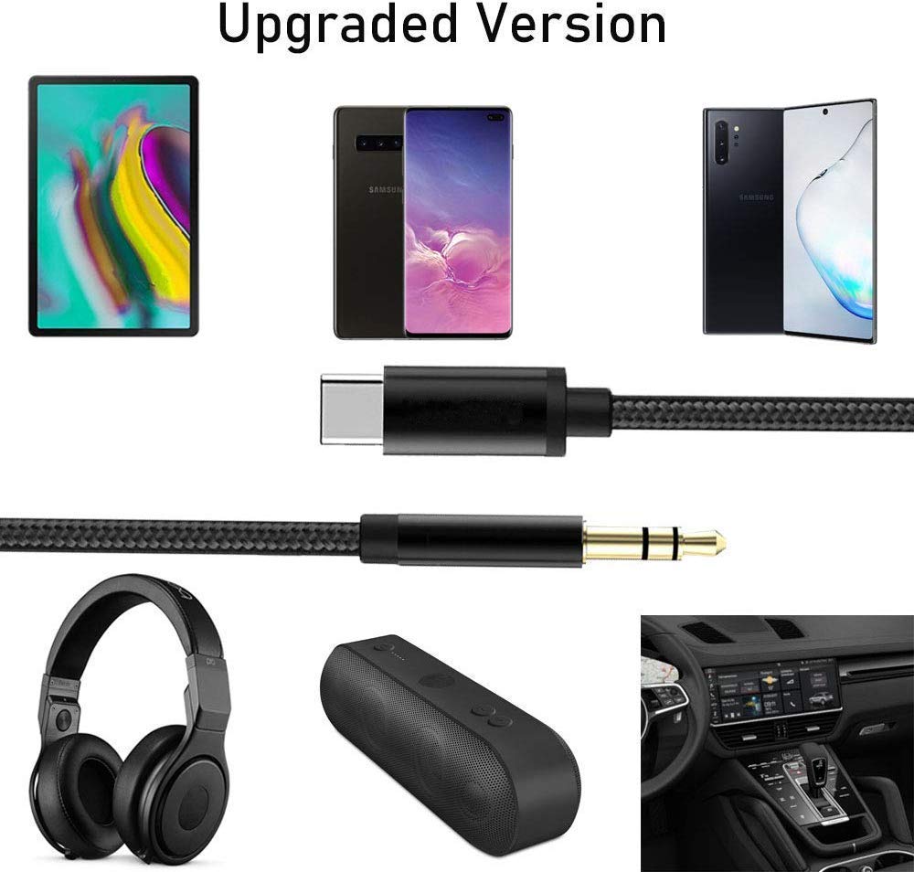 Accede Av King Type C To 3.5Mm Audio Jack AUX Cable Black Accede Av King Type C To 3.5Mm Audio Jack AUX Cable Black - Image 4