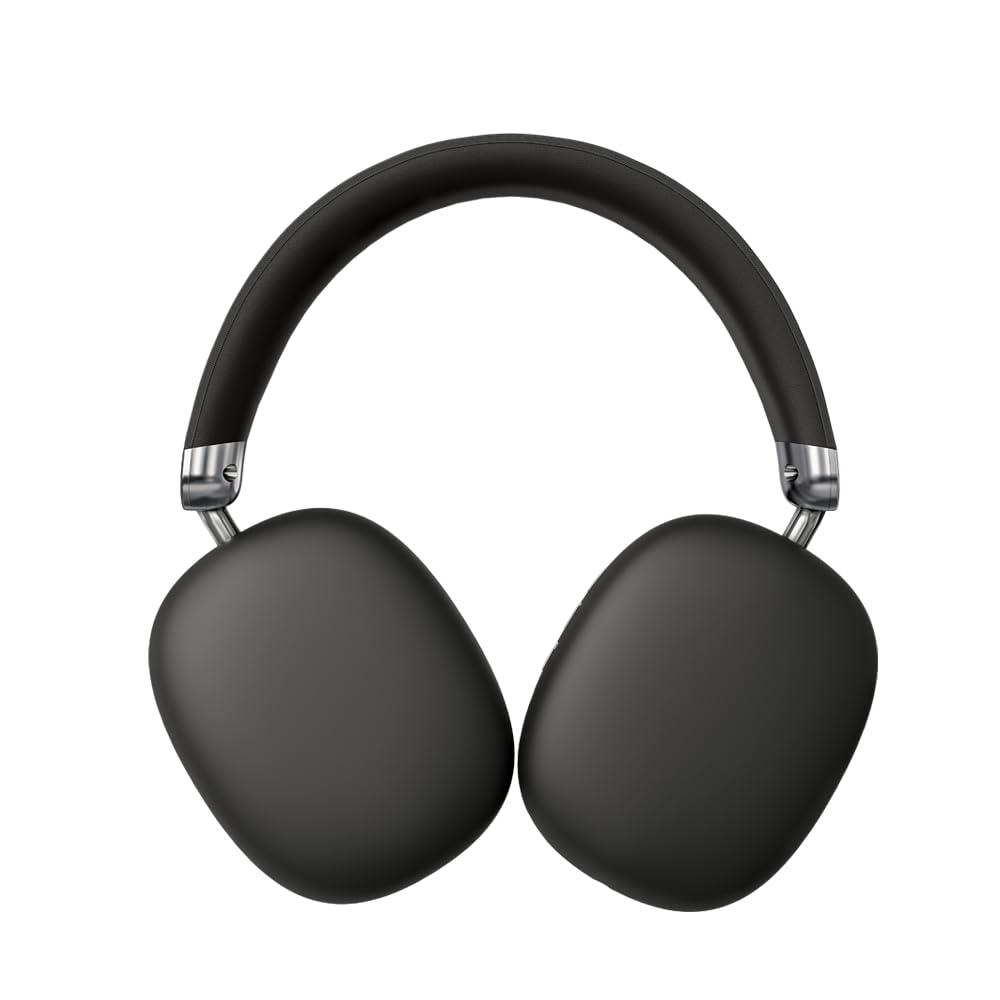 FINGERS Jovia H7 Wireless Over-Ear Headphones Immersive Bass, Luxe Design, 18Hour Playtime, Noise-Isolating Fit, Bluetooth | FM Radio | MicroSD | AUX, Made in India Gentle Grey - Image 4