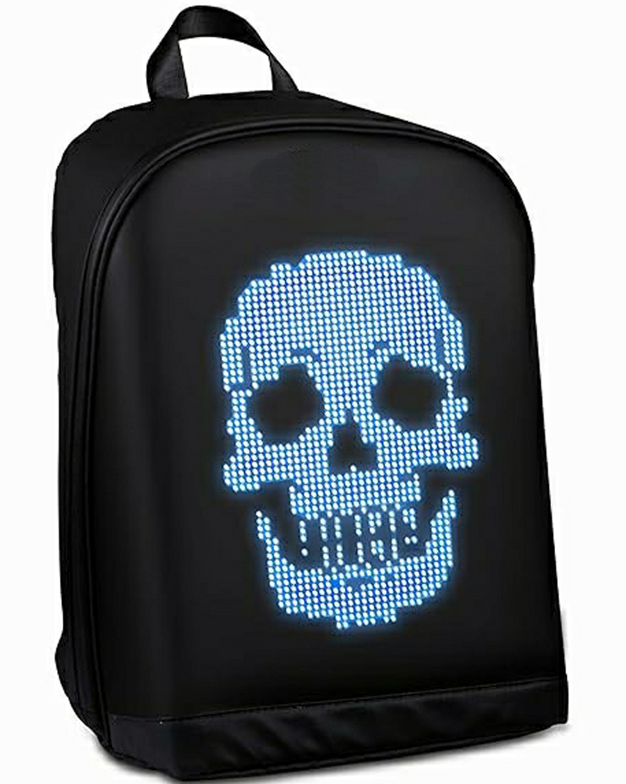 LED Backpack 17L, Smart Display Bag, App Controlled, Programmable Screen And Water Resistant, Unisex Daypack For School, College, Travel, Laptop, Men And Women - Image 2