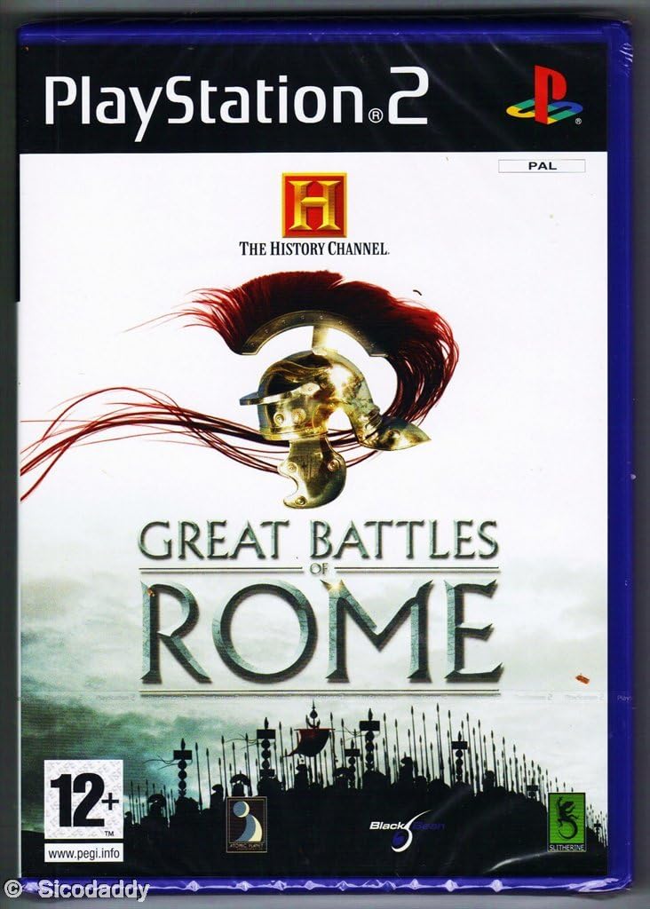 History Channel Great Battles of Rome Playstation 2 PS2 ( Preowned ) - Image 1