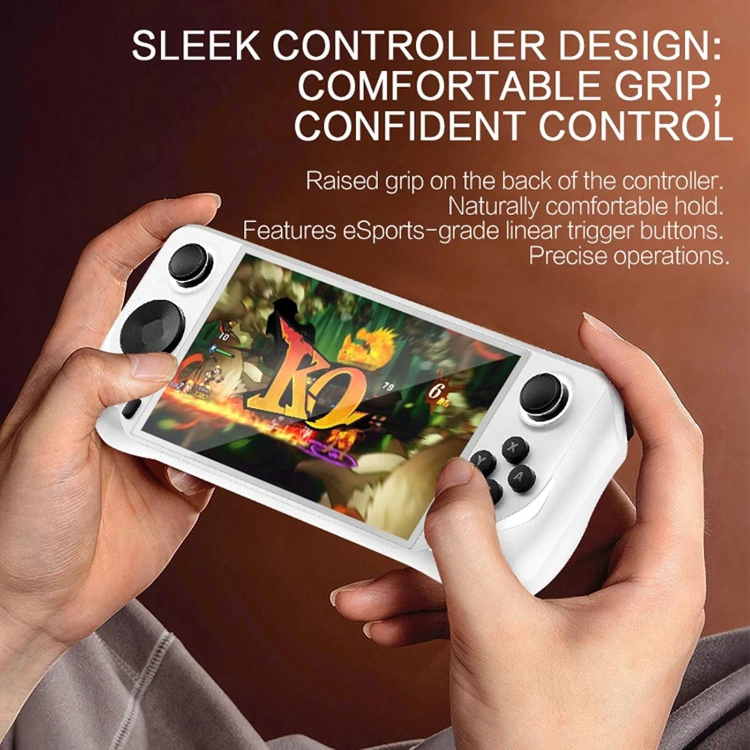 E6 Handheld Game Console Video Game Portable Game 5-Inch IPS Screen With 10+ Emulators And 10000+Retro Games Gamebox PSP PS1 N64  Multicolor - Image 10
