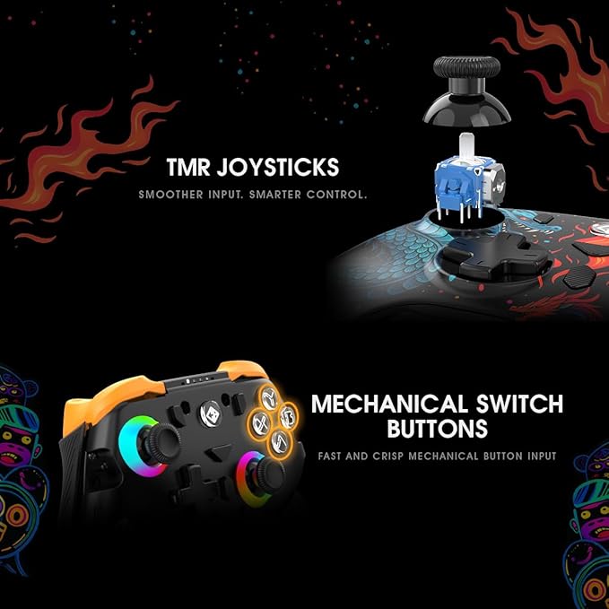 Cosmic Byte Drakon Tri-Mode Controller Black - Image 6