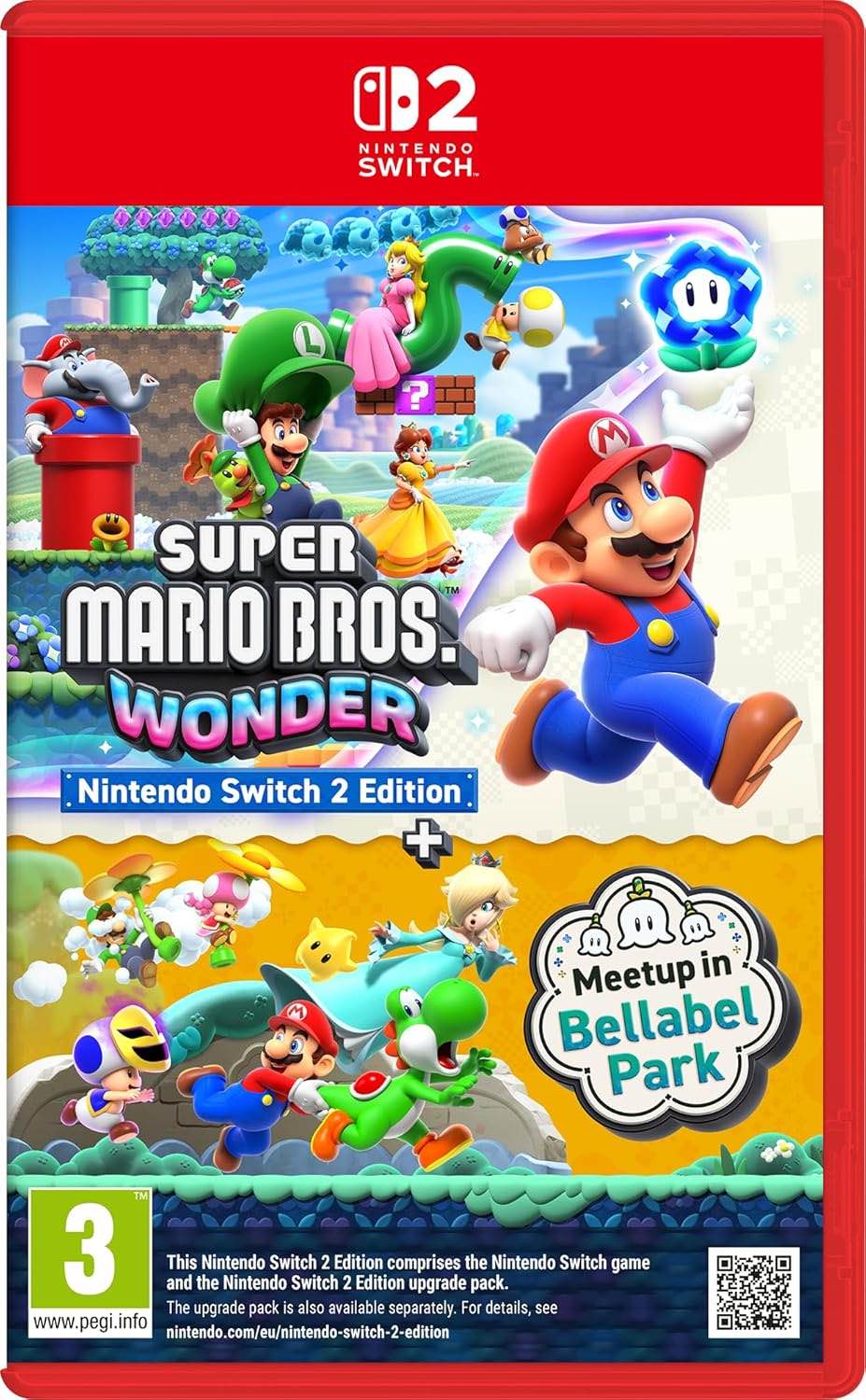 Super Mario Bros.™ Wonder Nintendo Switch™ 2 Edition + Meetup in Bellabel Park Nintendo Switch 2 - Image 1