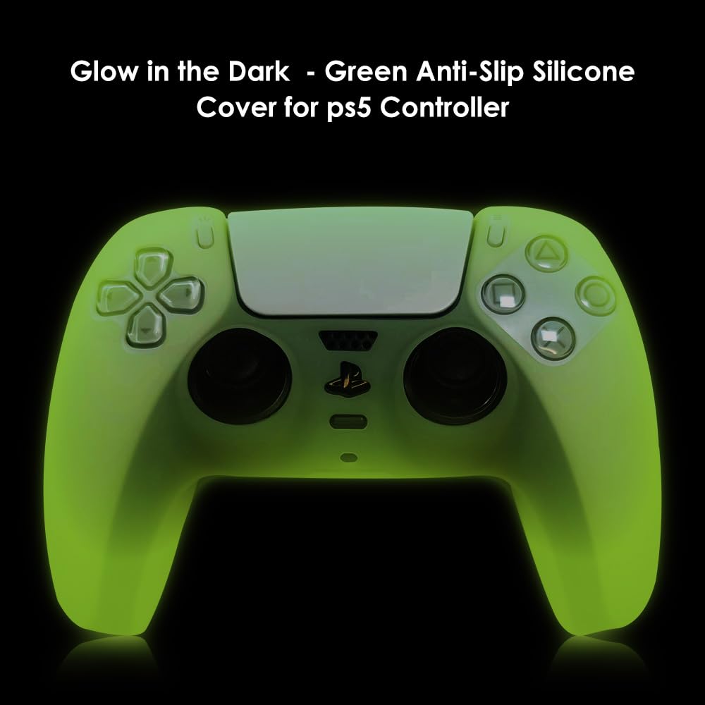 Glow in The Dark GID Silicon cover for PS5 Playstation 5 controller - Image 6