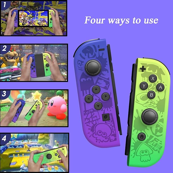 Nintendo Switch JoyCon Splatoon 3 Special Edition Wireless Controller - Image 2