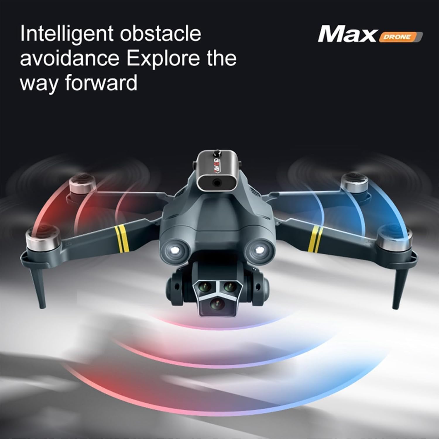 M3 Max Brushless Drone with 4K Camera, WiFi FPV, 1080P HD, Dual Foldable, RC Drone, Altitude Hold, Headless Mode, Visual Positioning, Auto Return, App Control, Multicolor - Image 4
