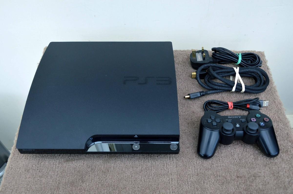 PS3 500GB Slim Console Jailbroken Complete Set With Preloaded Games Boxed ( Preowned ) - Image 2