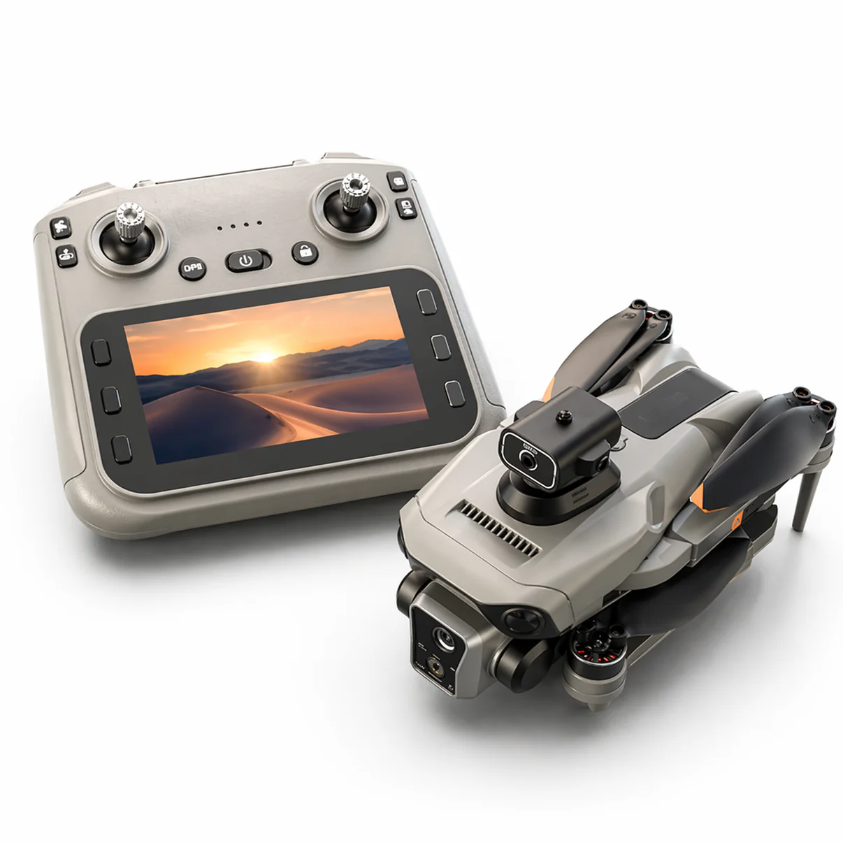 S28 GPS Drone With Inbuilt Display Remote, Brushless Motor And Obstacle Avoidance Sensor, Dual Camera, 90 Degrees Lens - Image 18
