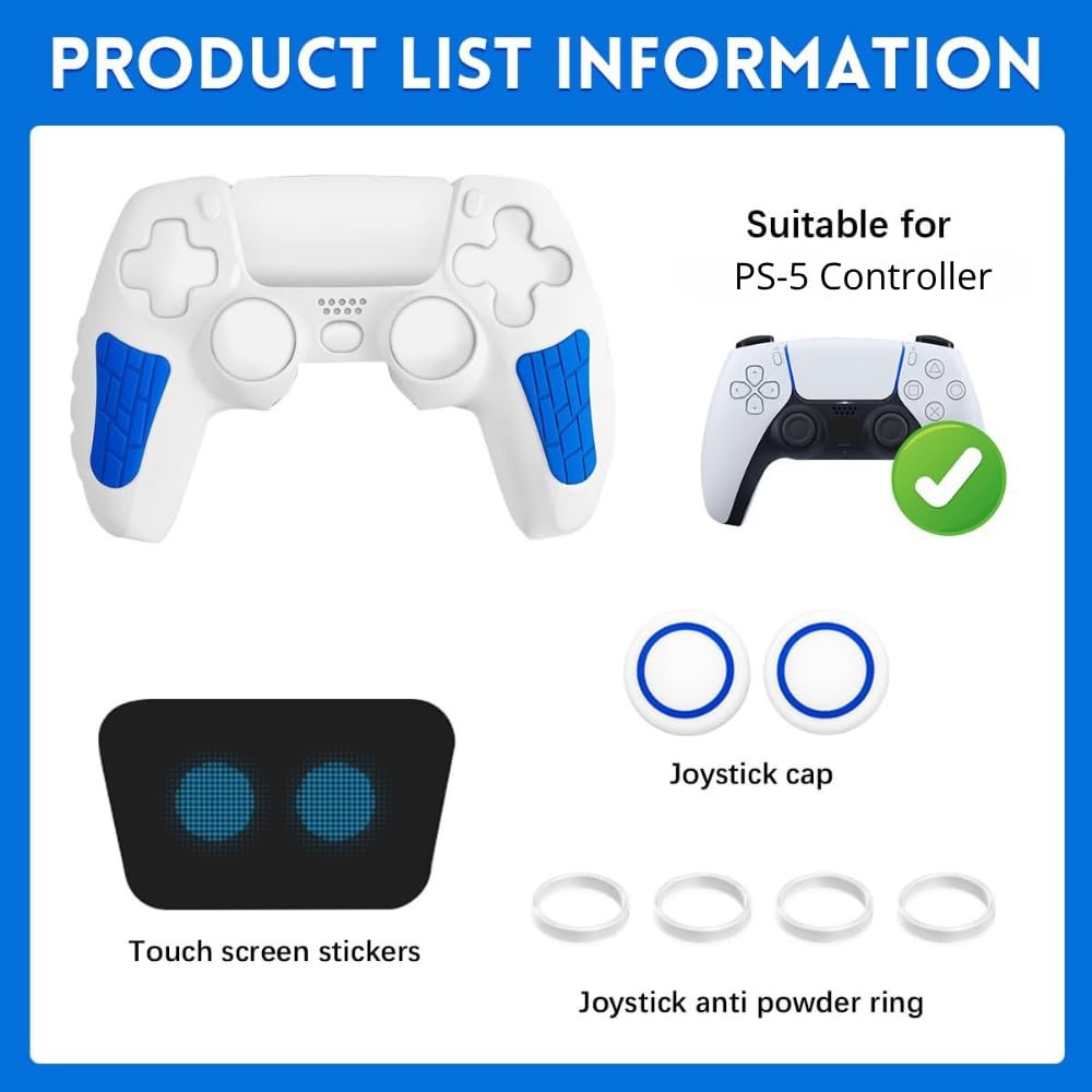 PS5 Controller Silicon Cover 2 Thumb Grip Astro Bot Theme - Image 2