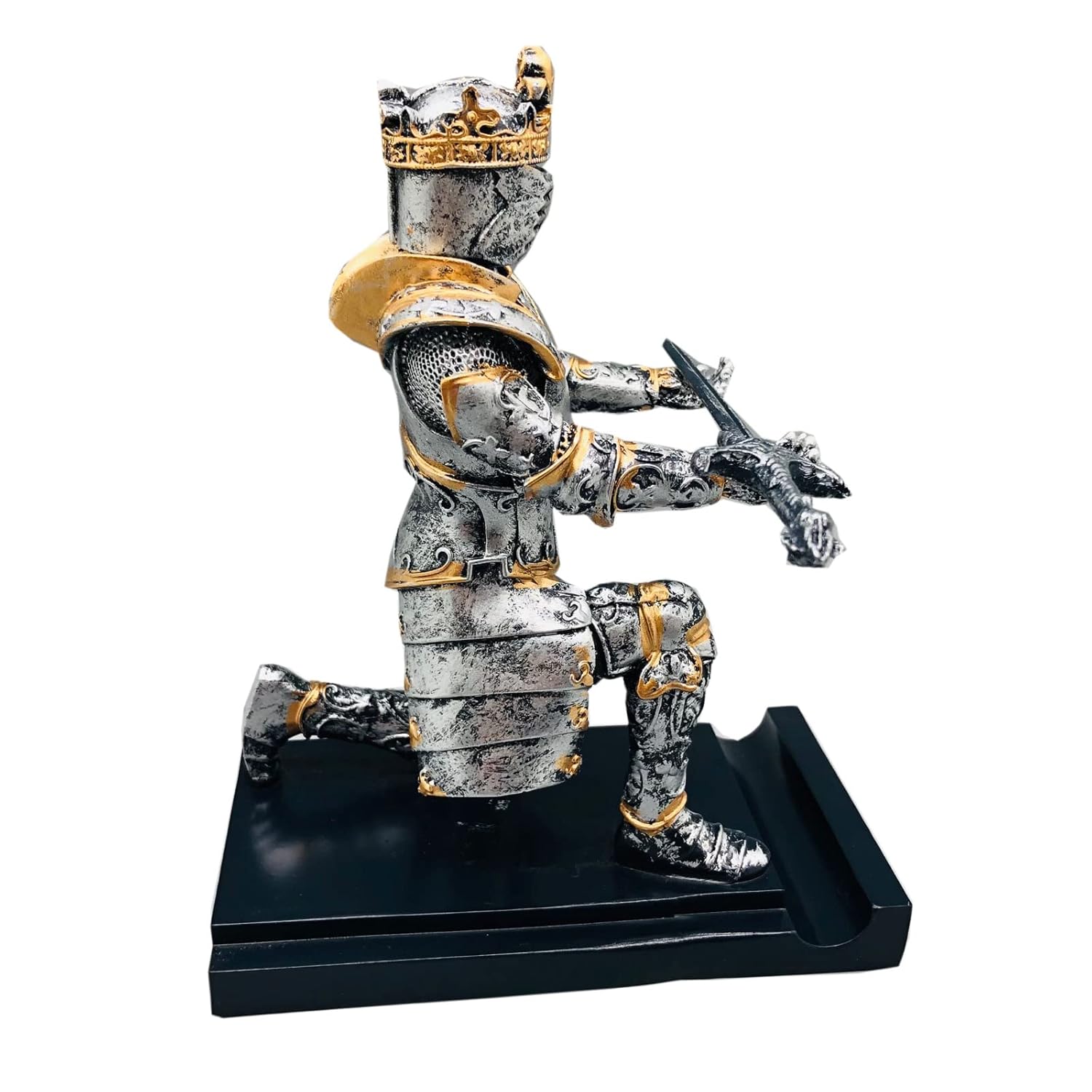 Kings Guard Knight Kneeling Magnetic Knight Stand for Gamepad,Phones Cards Figure for Gamers & Fans - Image 6