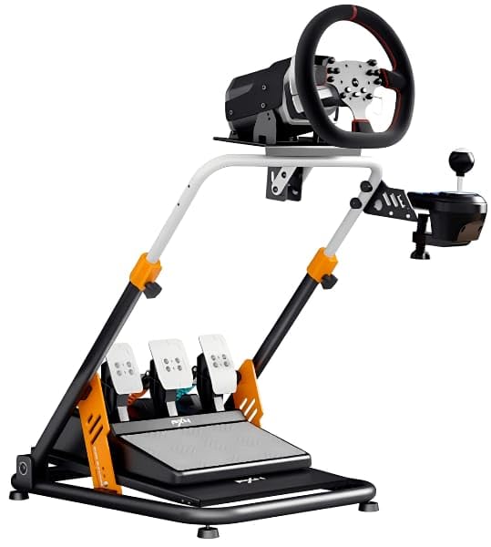 PXN A11 Foldable Racing Wheel Stand, Adjustable Height & Pedal Angle, Compatible racing wheel PXN, Logitech G29/G923, Thrustmaster, Fanatec, MOZA - Image 1