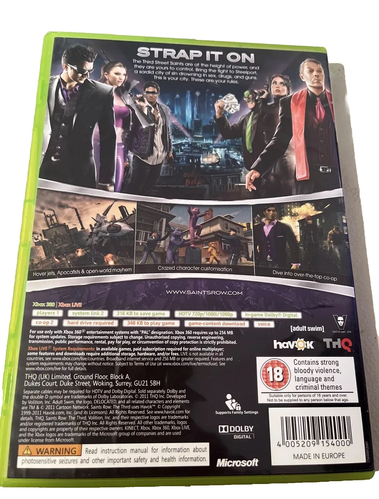Saints Row 3 The Third for Xbox 360 PAL ( Preowned ) - Image 7