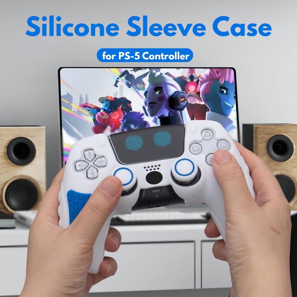 PS5 Controller Silicon Cover 2 Thumb Grip Astro Bot Theme - Image 9