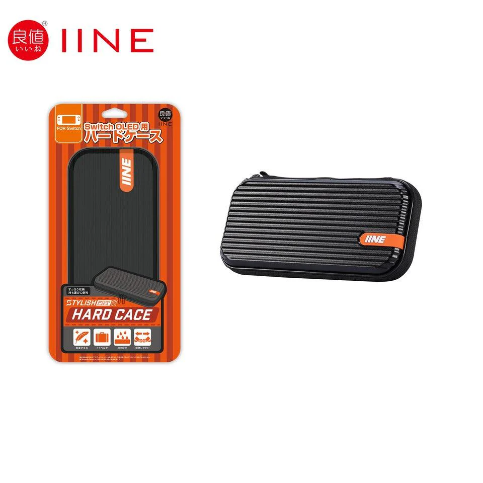 IINE Hard Carry Case Storage Bag For N-Switch / N-Switch Oled Black L686 - Image 2