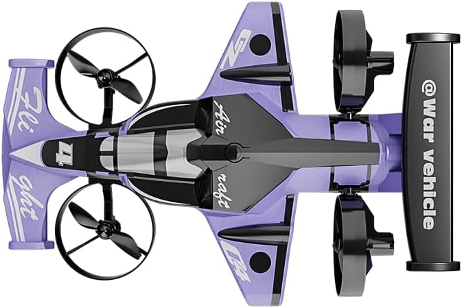 2-in-1 Flying Car & Stunt Drone, Racing Drift Aircraft 2in1 RC Quadcopter & Flying Car Toys Small Micro Indoor Remote Control Flying Car Toy - Image 2