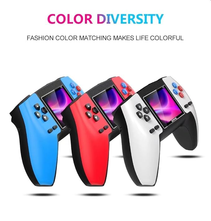 P5-Controller Style Retro Console With 520 Classic Games , Digital Game Player,Rechargeable Controller White - Image 5