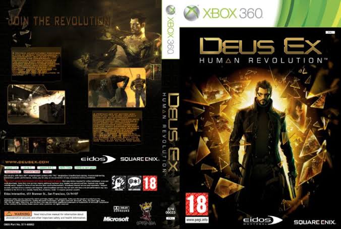 Deus EX Human Revolution Xbox 360 PAL ( Preowned ) - Image 1