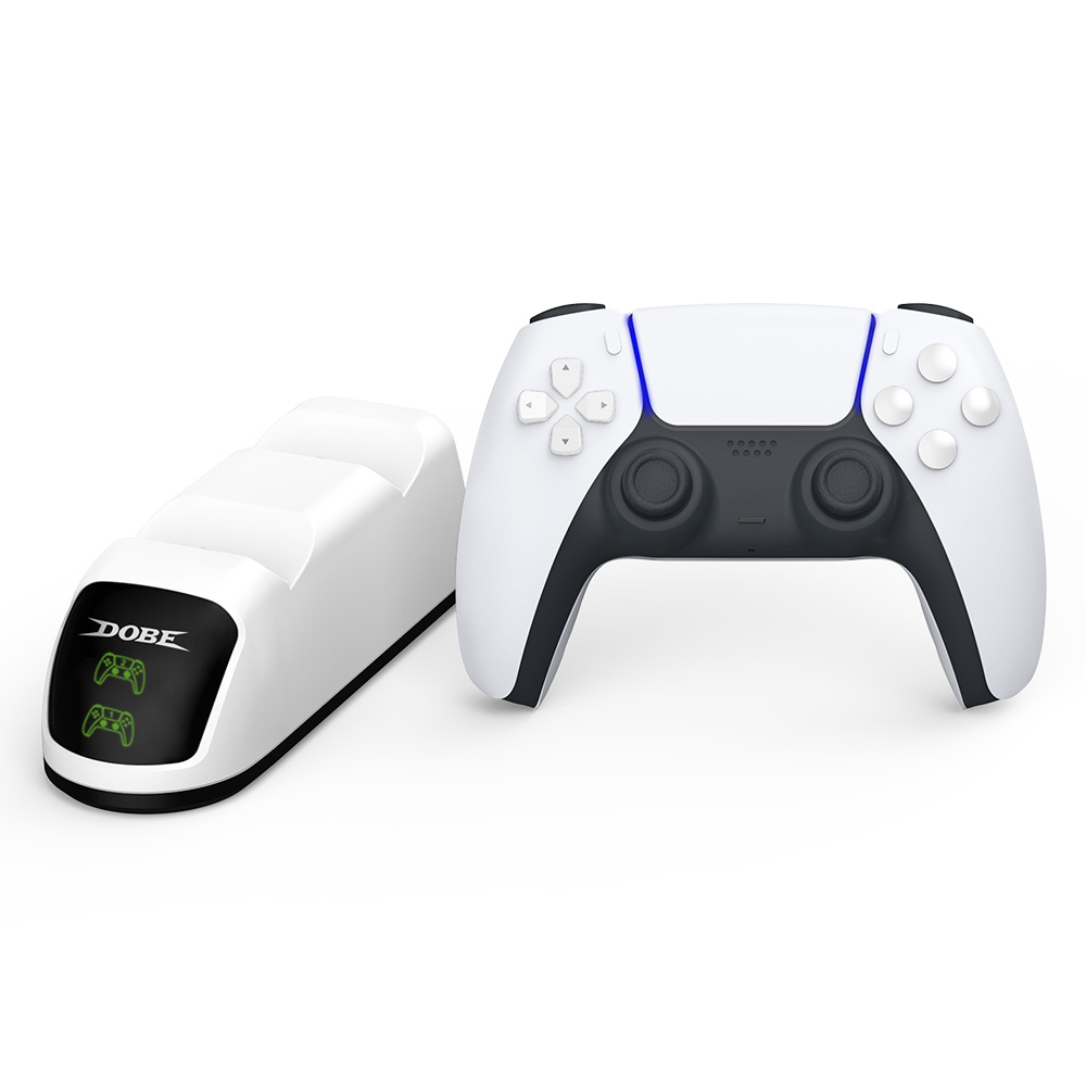 DOBE TP5 0515X PS5 controller, Edge Dual charging dock White - Image 4