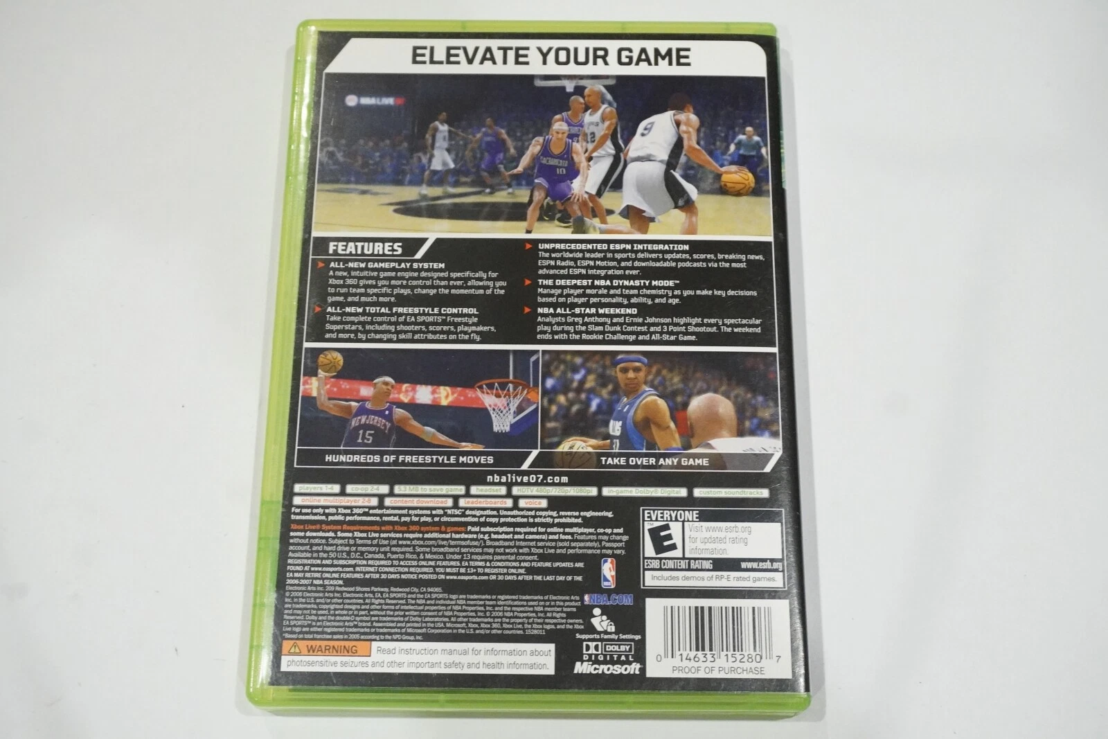 NBA Live 07 XBOX 360 NTSC ( Preowned ) - Image 5