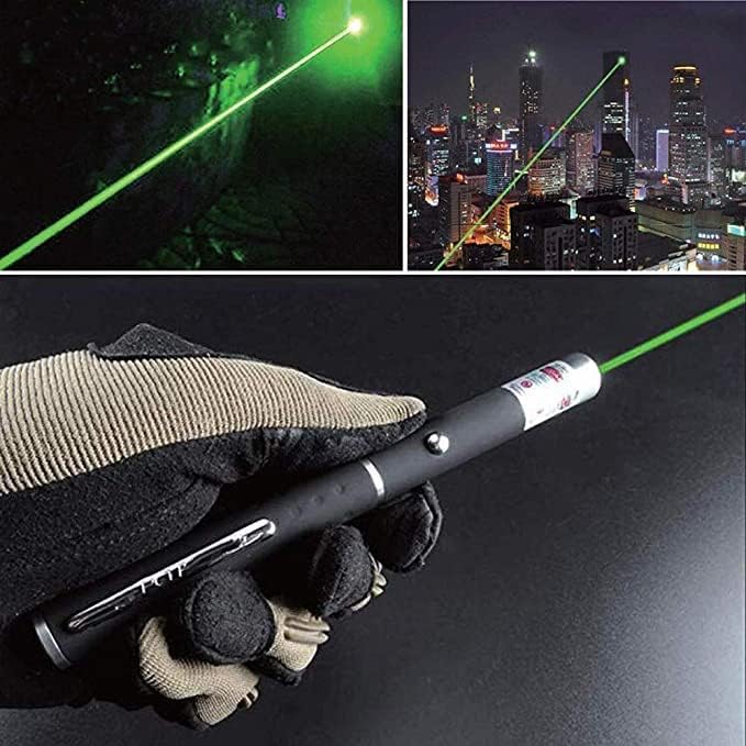 Aluminium Laser Light Powerful 100Mw Green Laser Pointer Pen For Kids To Play With 2 Aaa Batteries Aluminium Laser Light Powerful 100Mw Green Laser Pointer Pen For Kids To Play With 2 Aaa Batteries - Image 2