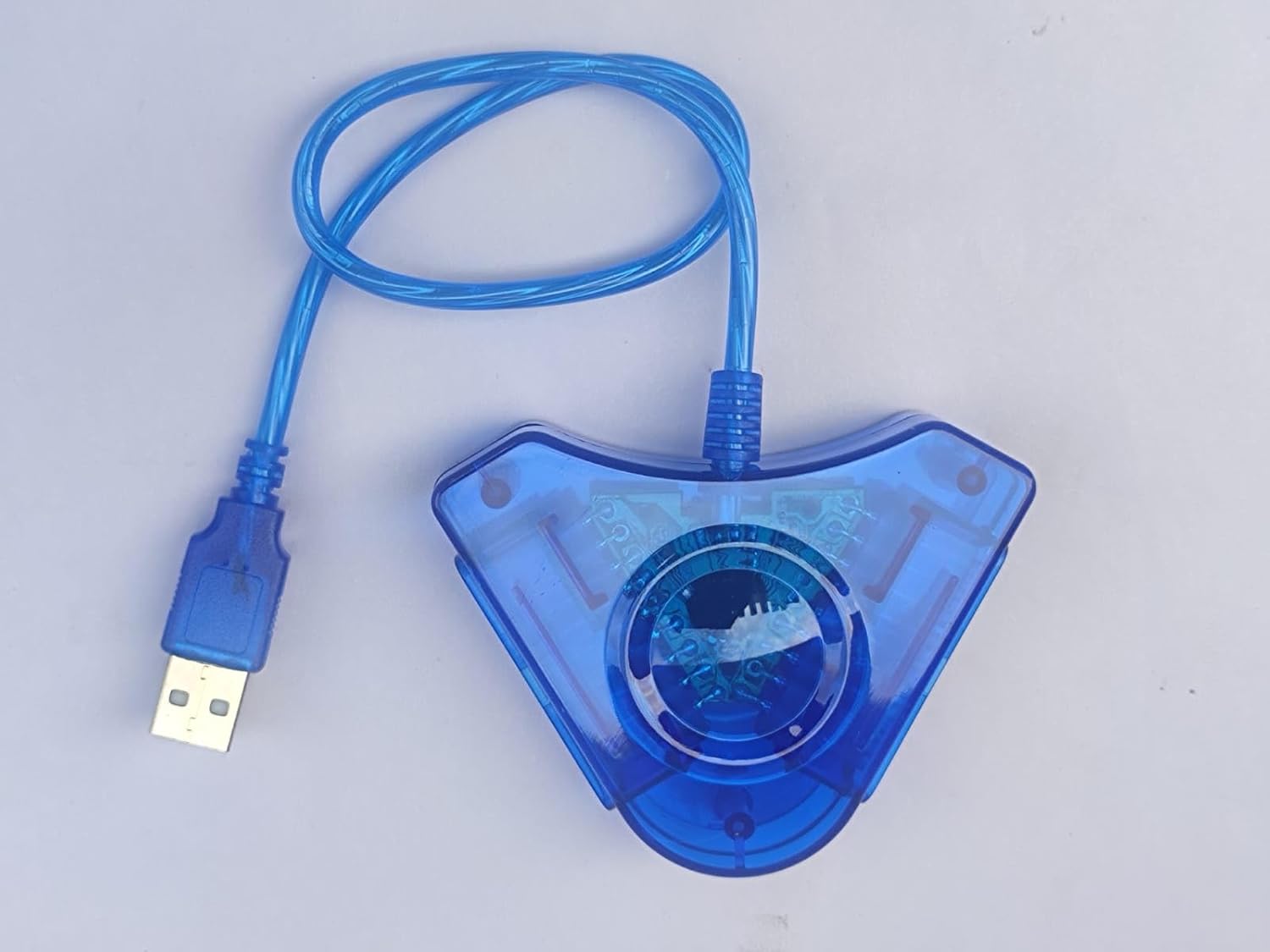 PS2 wired Controller to USB Converter ps2 Joystick Converter Adapter to USB - Image 1