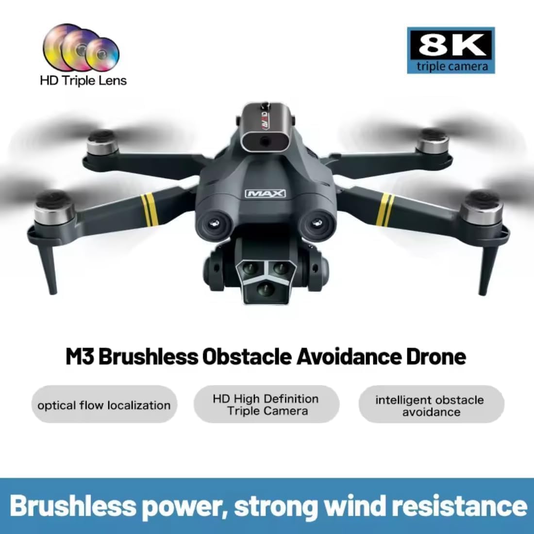 Y3 Ultra FPV Brushless Drone High Speed Performance Stable Flight - Image 4