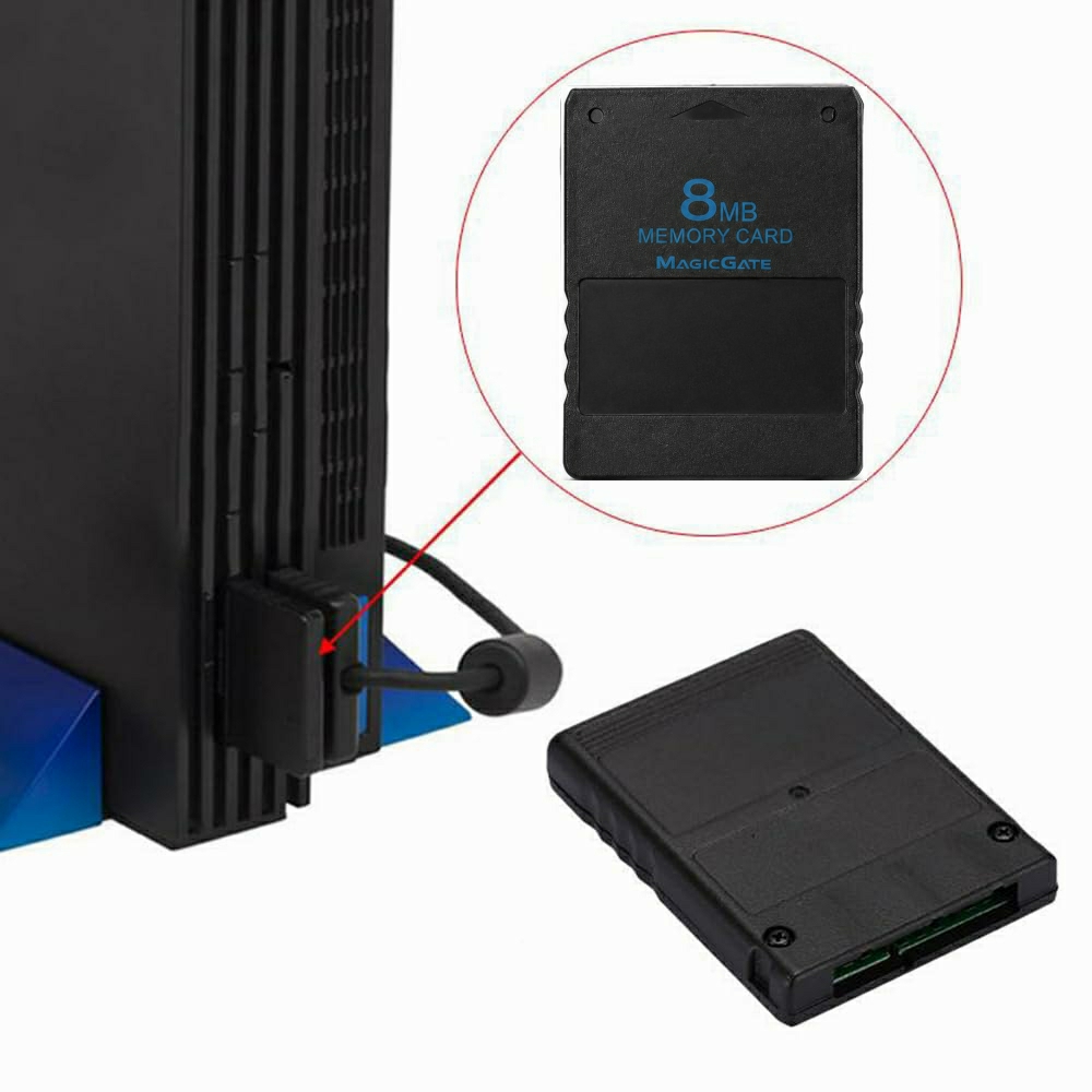Playx 8MB Memory Card for PS2 Save Game Data, High Compatibility, Durable Build - Image 3