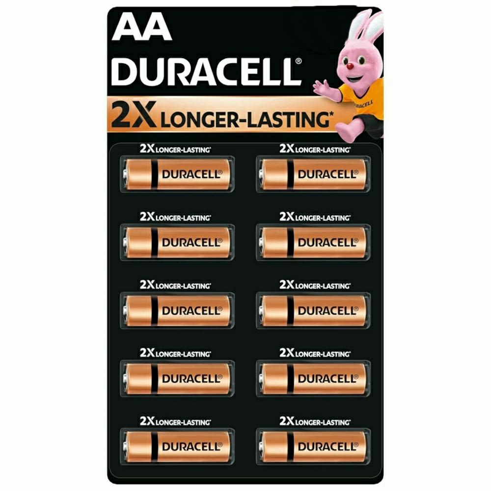 Duracell Ultra Alkaline AA Batteries Pack of 10 - Image 1