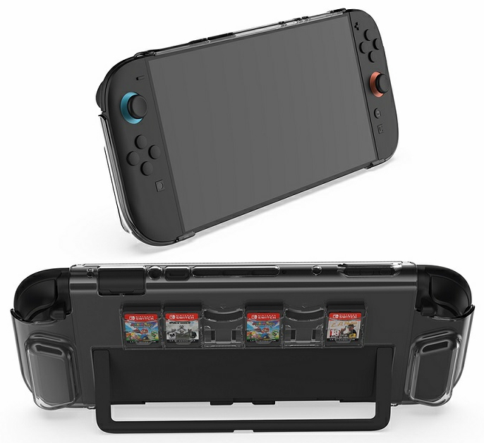 Dobe TNS 3155 Crystal Case Nintendo Switch 2 Transparent Protective Dobe TNS 3155 Crystal Case Nintendo Switch 2 Transparent Protective - Image 11